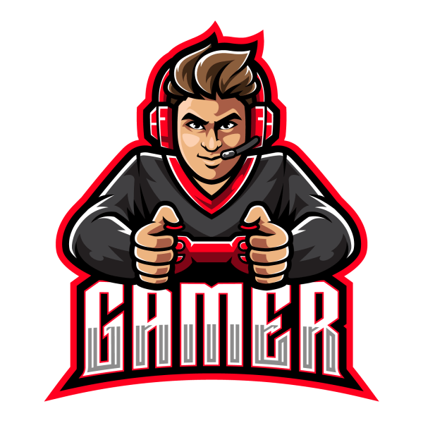 Free Gaming Logo Mascot – GraphicsFamily