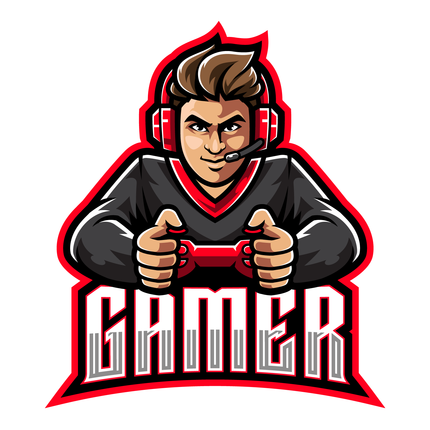 Free Gaming Logo Mascot Graphicsfamily