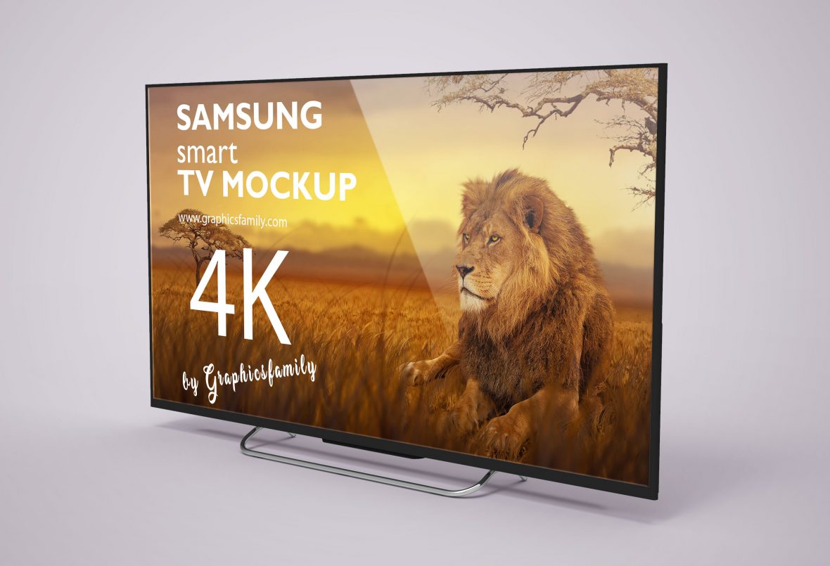 Free Samsung Smart TV Mockup – GraphicsFamily