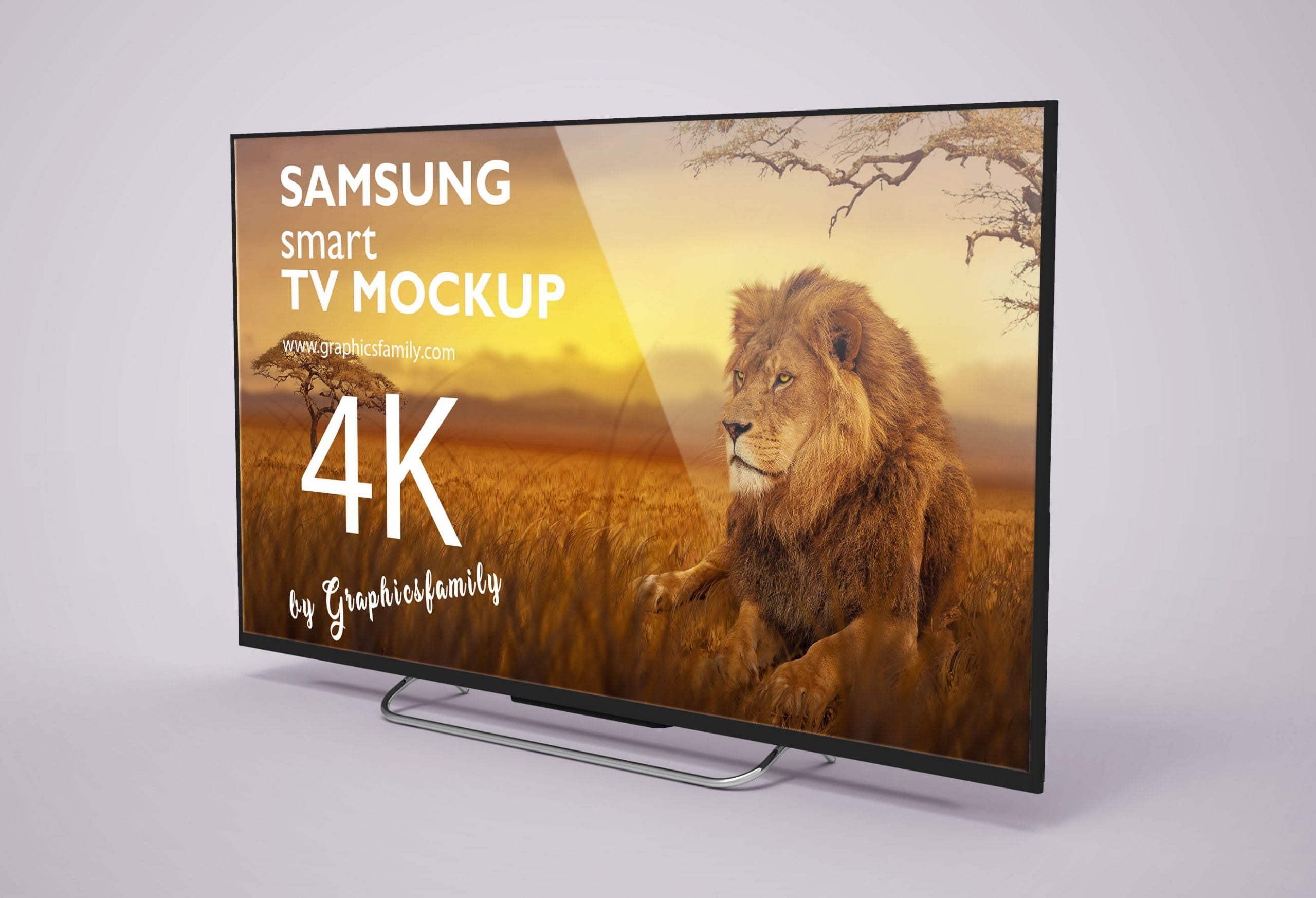 Download Free Samsung Smart Tv Mockup Graphicsfamily