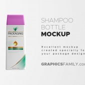 Shampoo Bottle Mockup