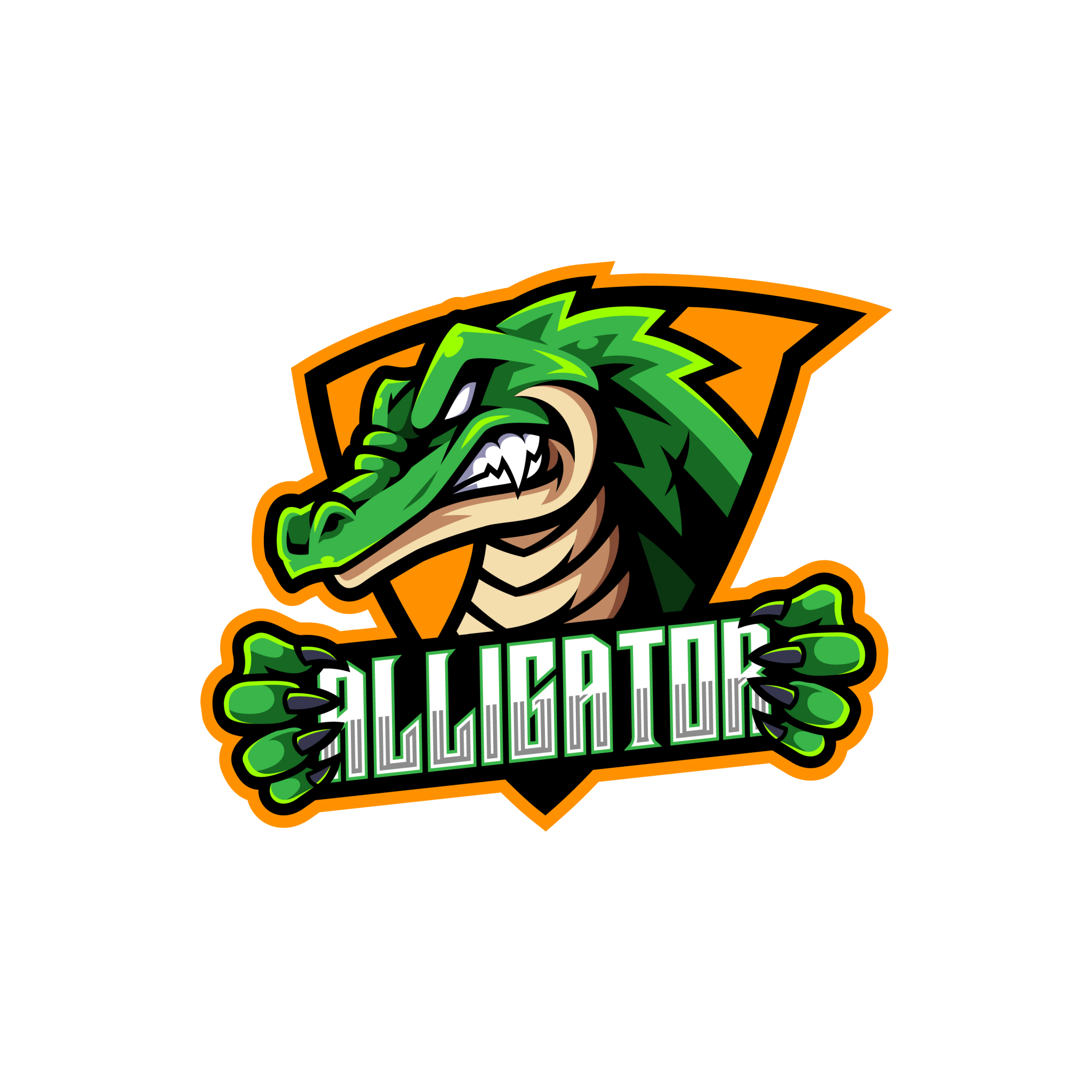 Free Alligator Logo Mascot GraphicsFamily