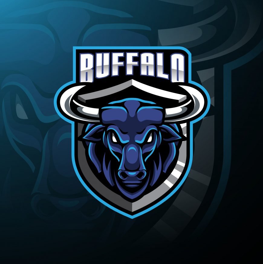 Free Buffalo Mascot Logo