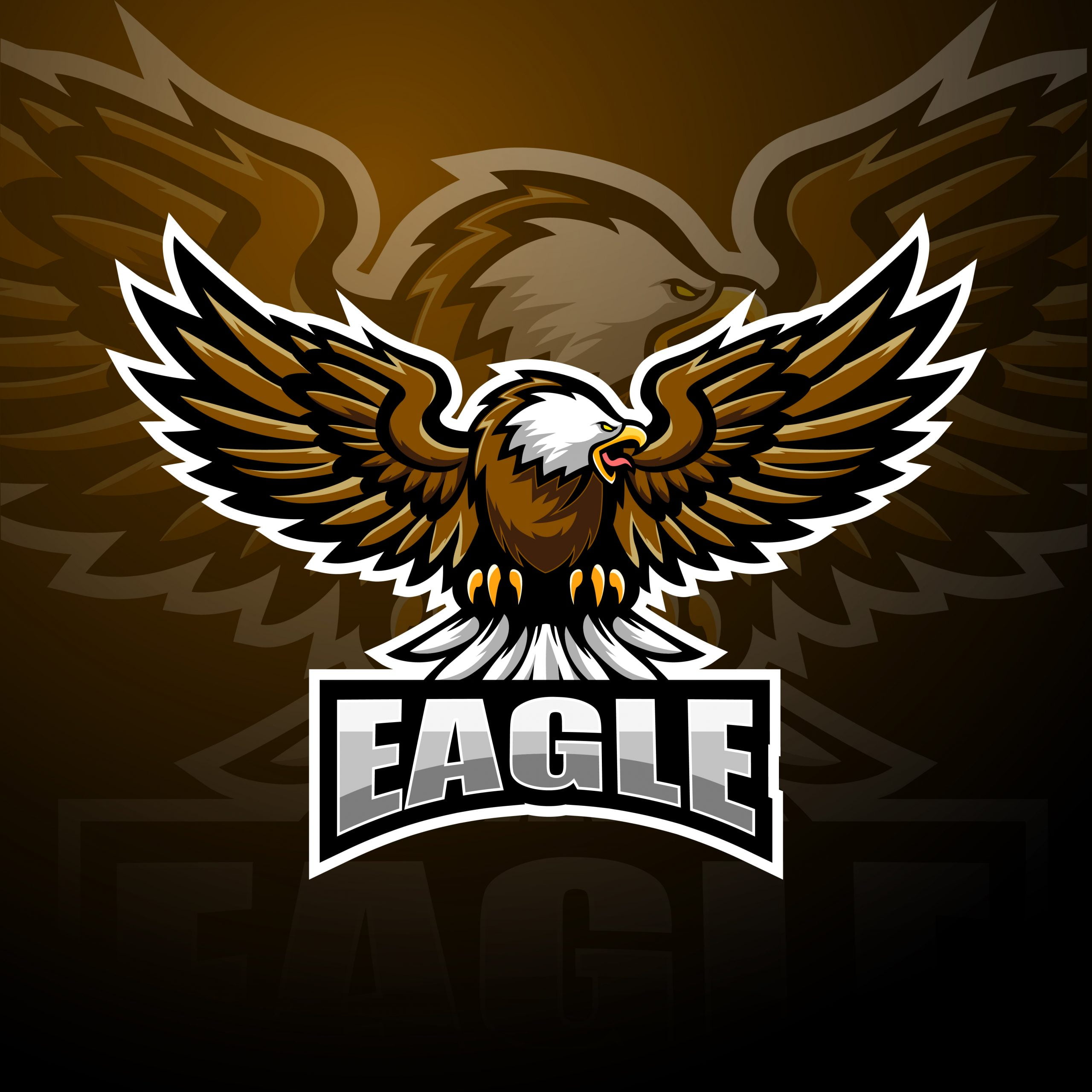 Free Eagle Mascot Logo Graphicsfamily