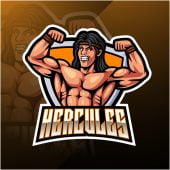 Free Hercules Mascot Logo