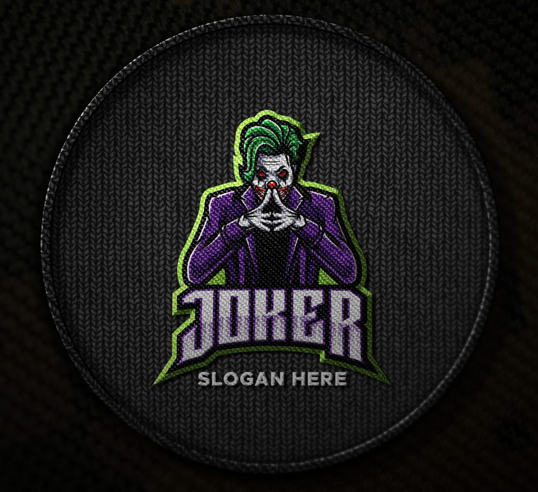 Free Joker Logo Mascot – GraphicsFamily