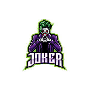 Free Joker Logo Mascot – GraphicsFamily