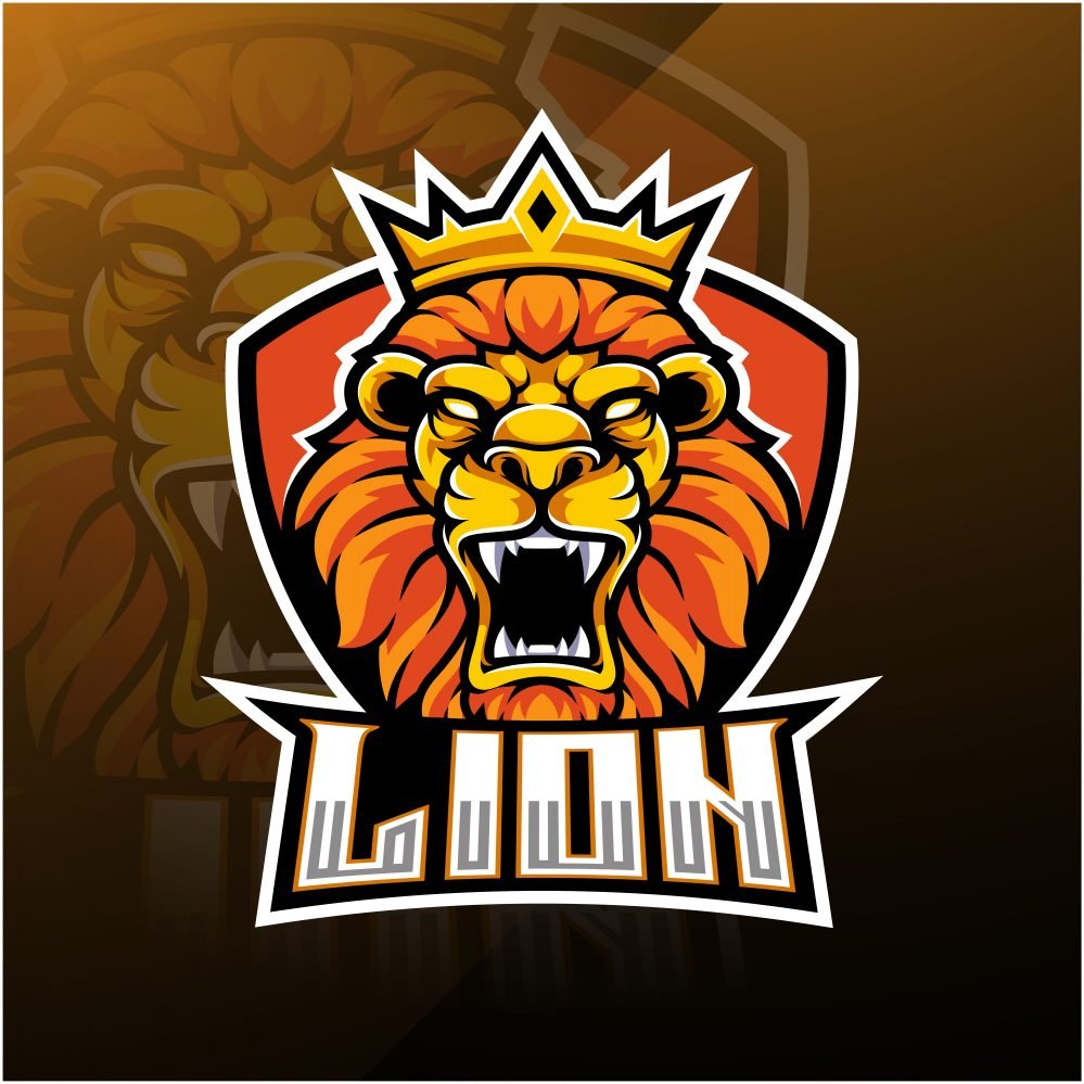 Lion Mascot Logo