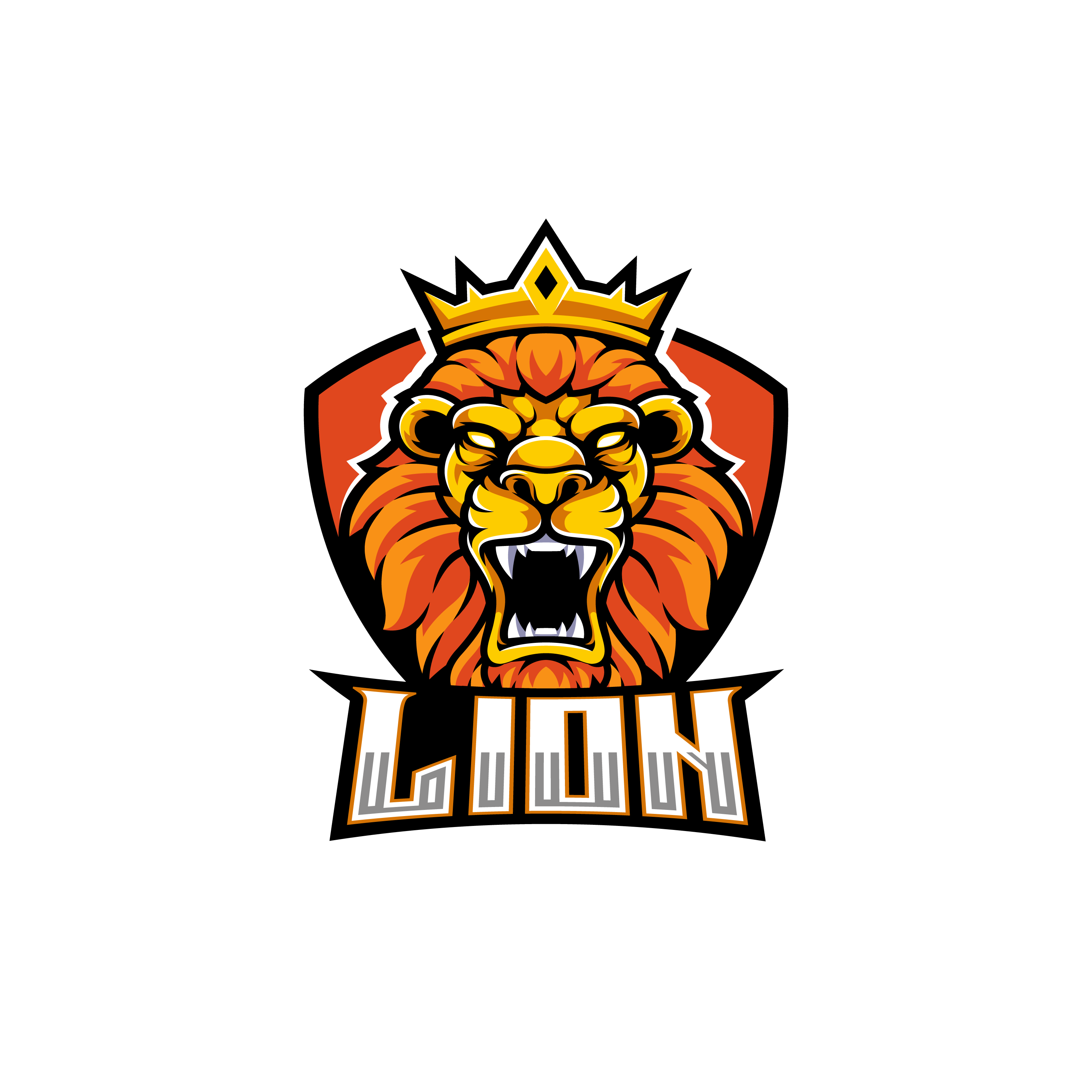 Free Lion Logo Mascot – GraphicsFamily: The #1 marketplace for free