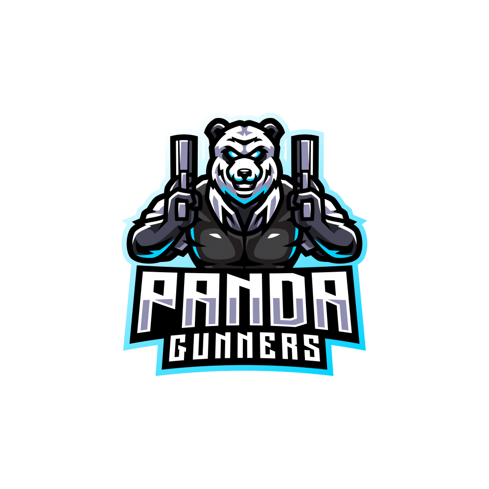 Free Panda Bear Mascot Logo – GraphicsFamily