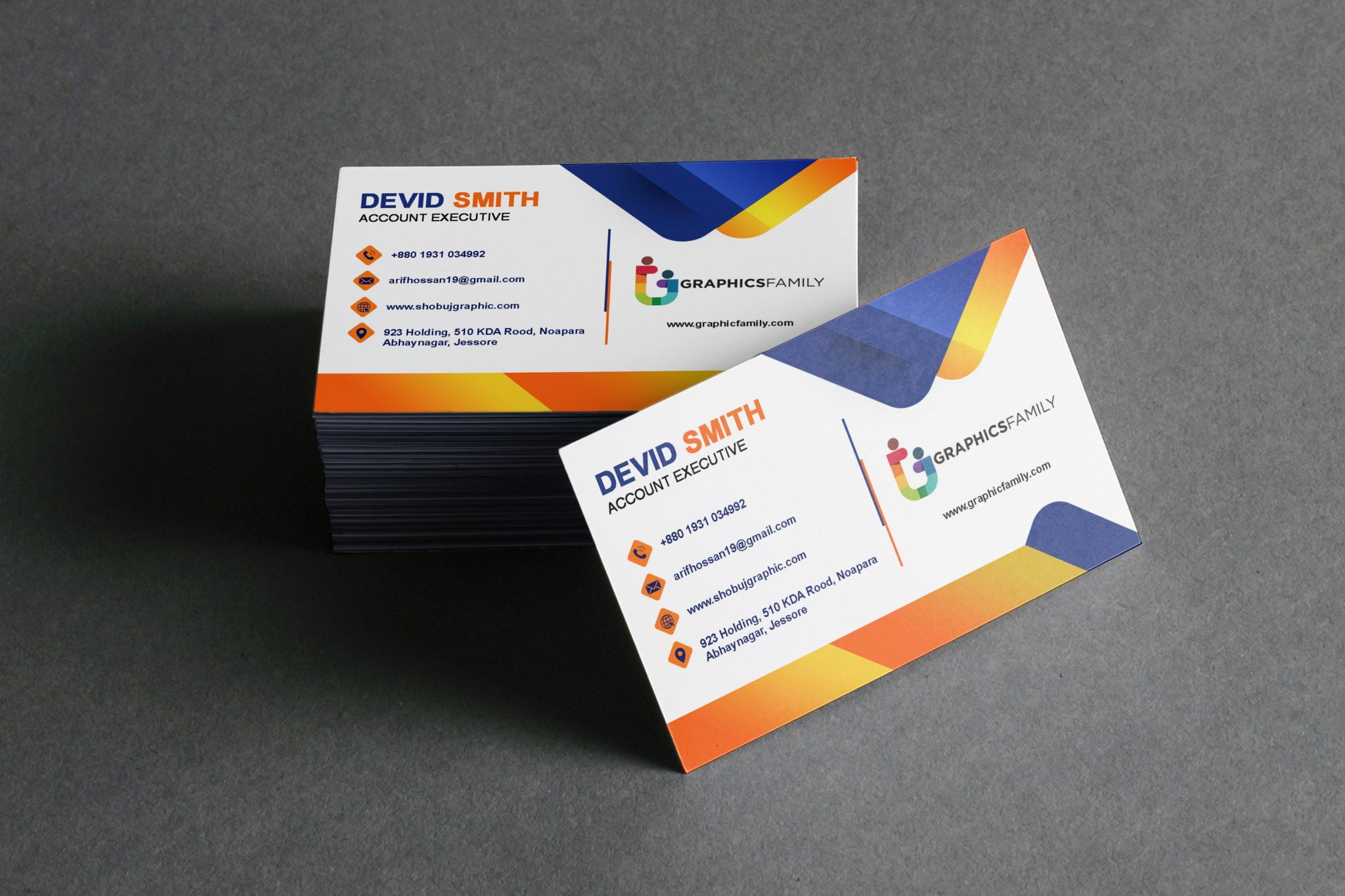 business card mockup free download photoshop