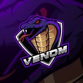 Free Venom Mascot Logo