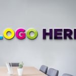 Conference Room Logo Mockup