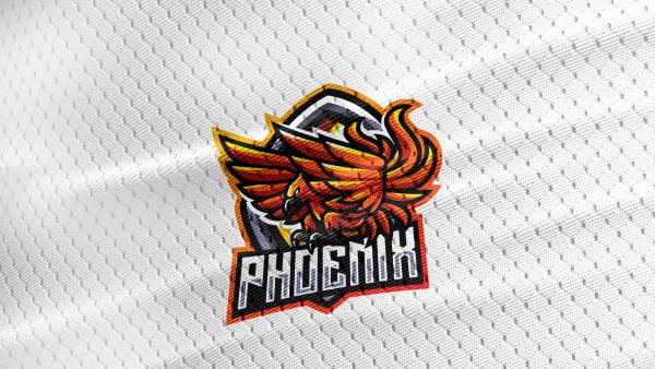 Free Phoenix Mascot Logo – GraphicsFamily