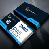 Blue Business Card Design