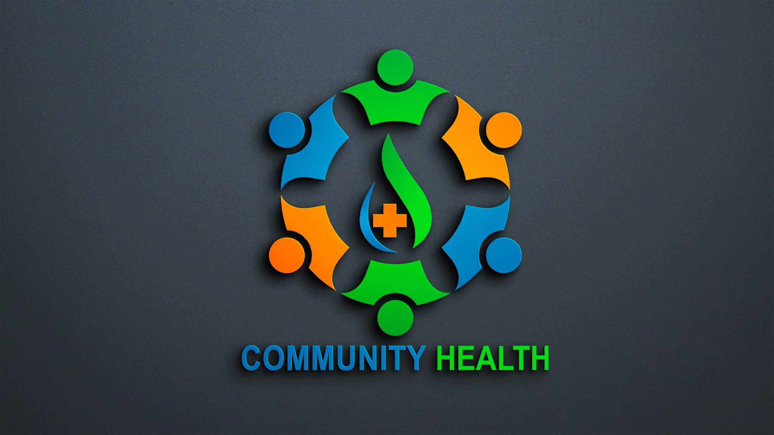 Community Health Logo Design â€“ GraphicsFamily