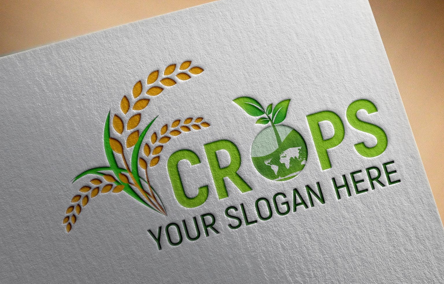 Clean Farm Agriculture Logo Template – GraphicsFamily