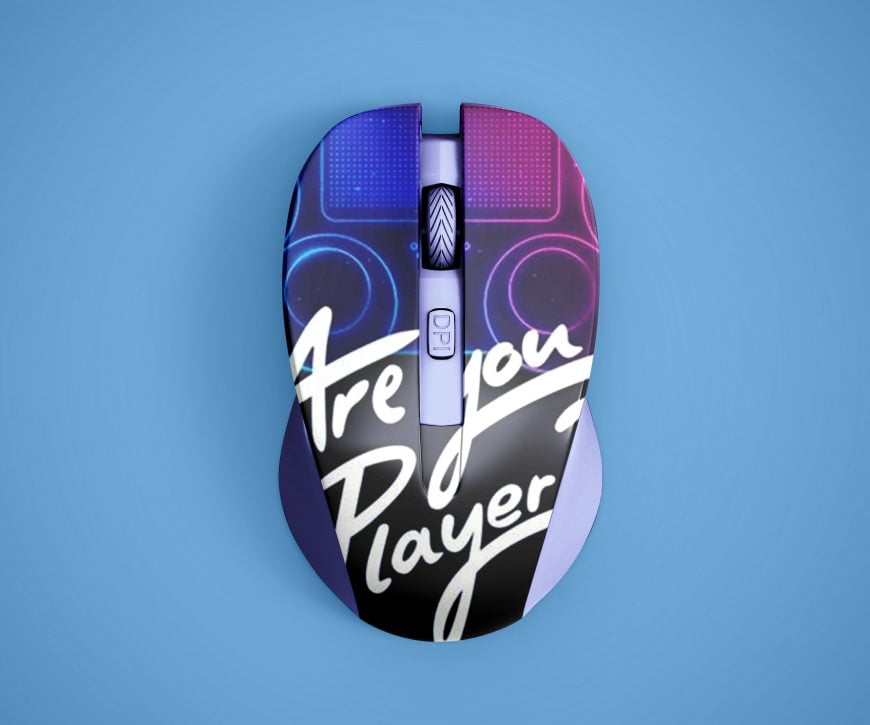 Gaming Mouse Mockup by GraphicsFamily