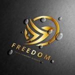 Free Embossed Logo Mockup with Water Drops