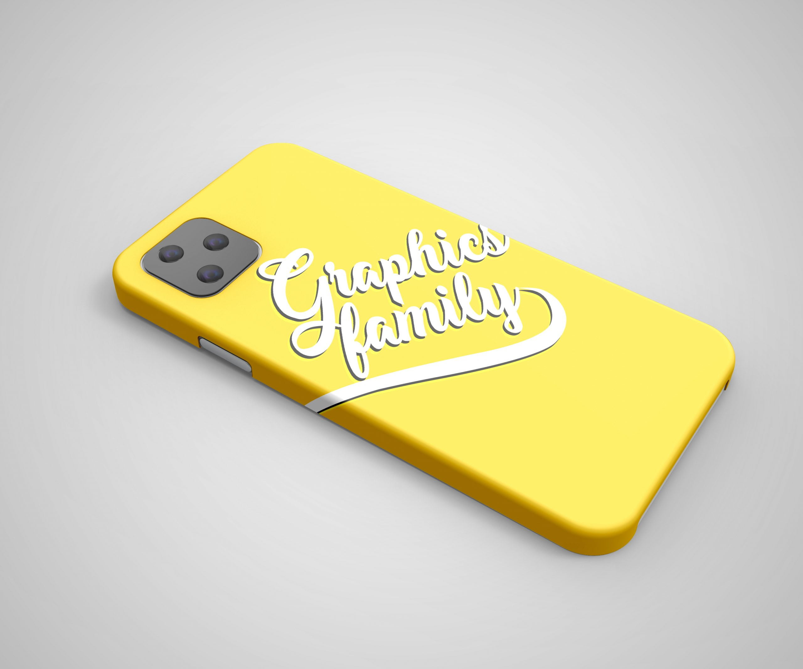 Free Iphone 11 Pro Cover Mockup by GraphicsFamily