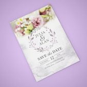 Free Wedding Invitation Mockup