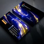 Futuristic Business Card Design