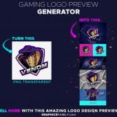 Gaming Logo Preview Generator