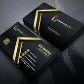 Gold Business Card