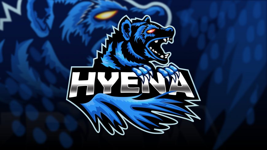 Hyena Mascot Logo