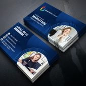 Marketing & Communications Business Cards Template