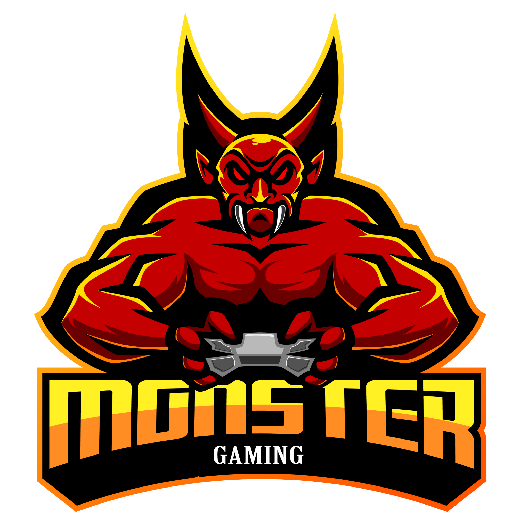 Monster Gaming Esports Logo – GraphicsFamily