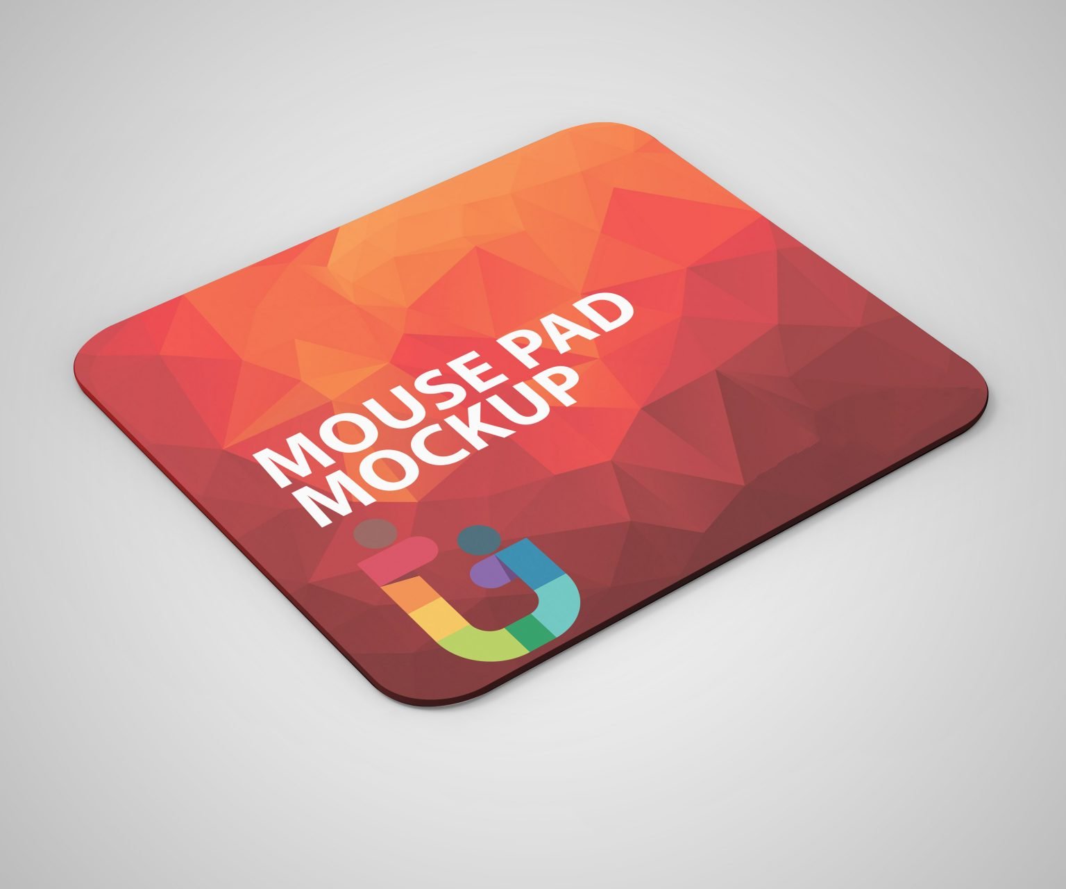 Mouse pad mockup free psd information