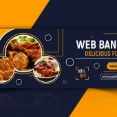 Tasty Food Web Banner Design