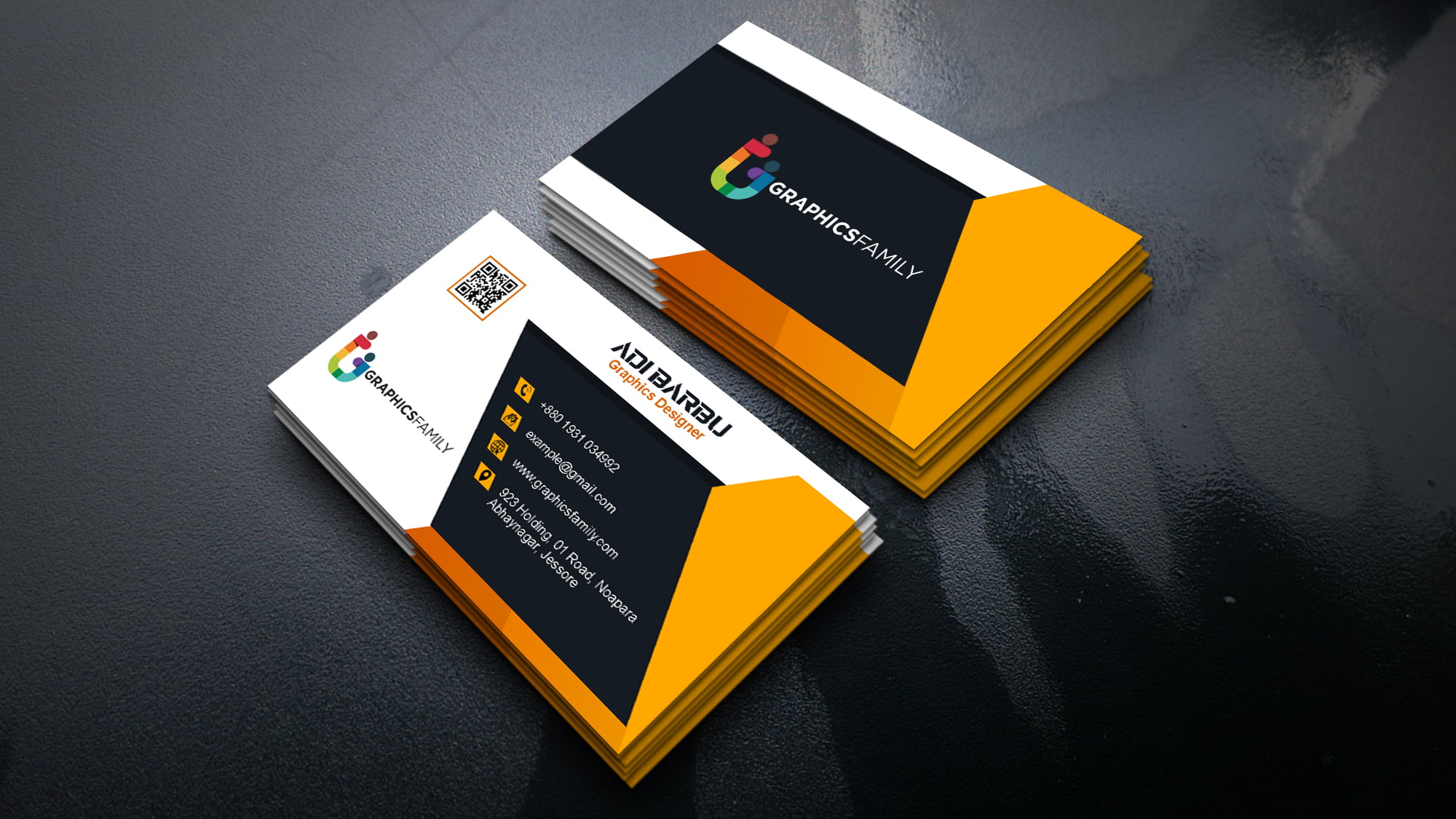 Top Quality Modern Business Card Template – GraphicsFamily