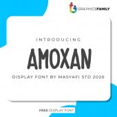 Free Amoxan Font