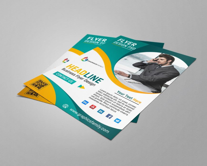 design a flyer template