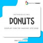 Free Donuts Font