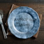 Dinner Plate Mockup