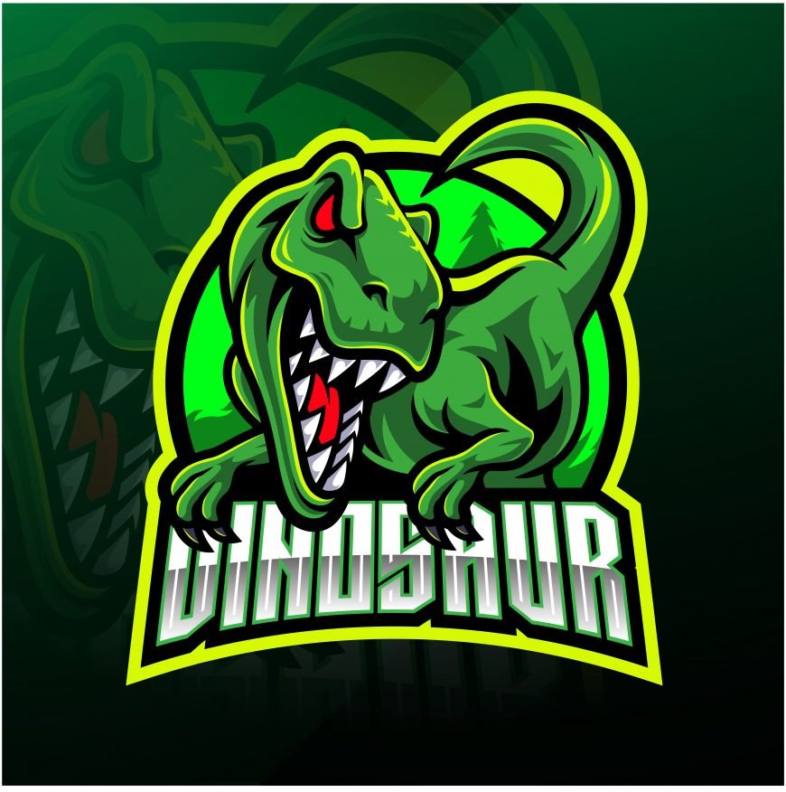 Dinosaur Esports Mascot Logo