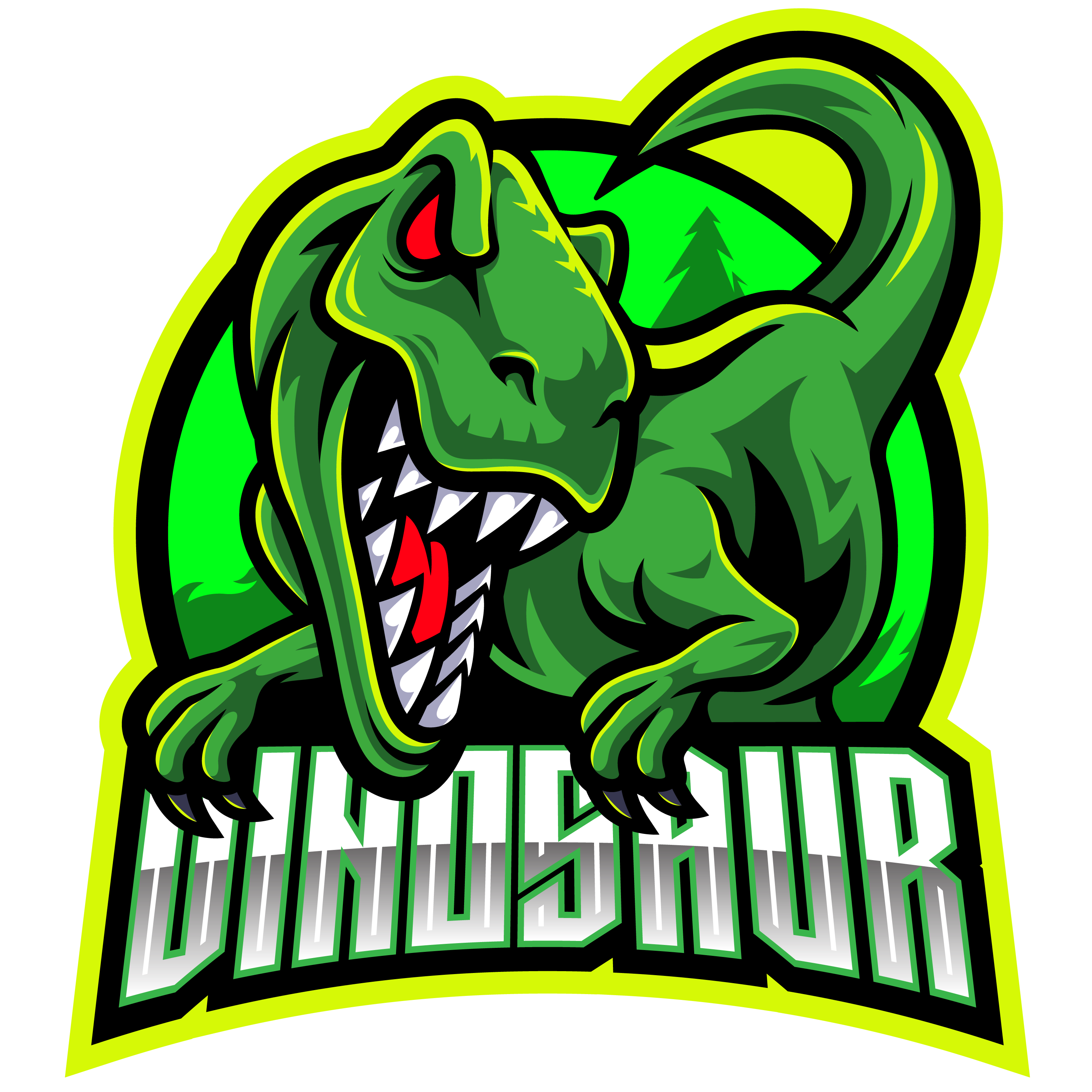 Logotipo De Esportes De Dinossauro PNG , Logotipo, Esport, Jogos Imagem PNG  e PSD Para Download Gratuito