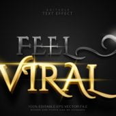 Luxury Black and Gold Editable Text Effect