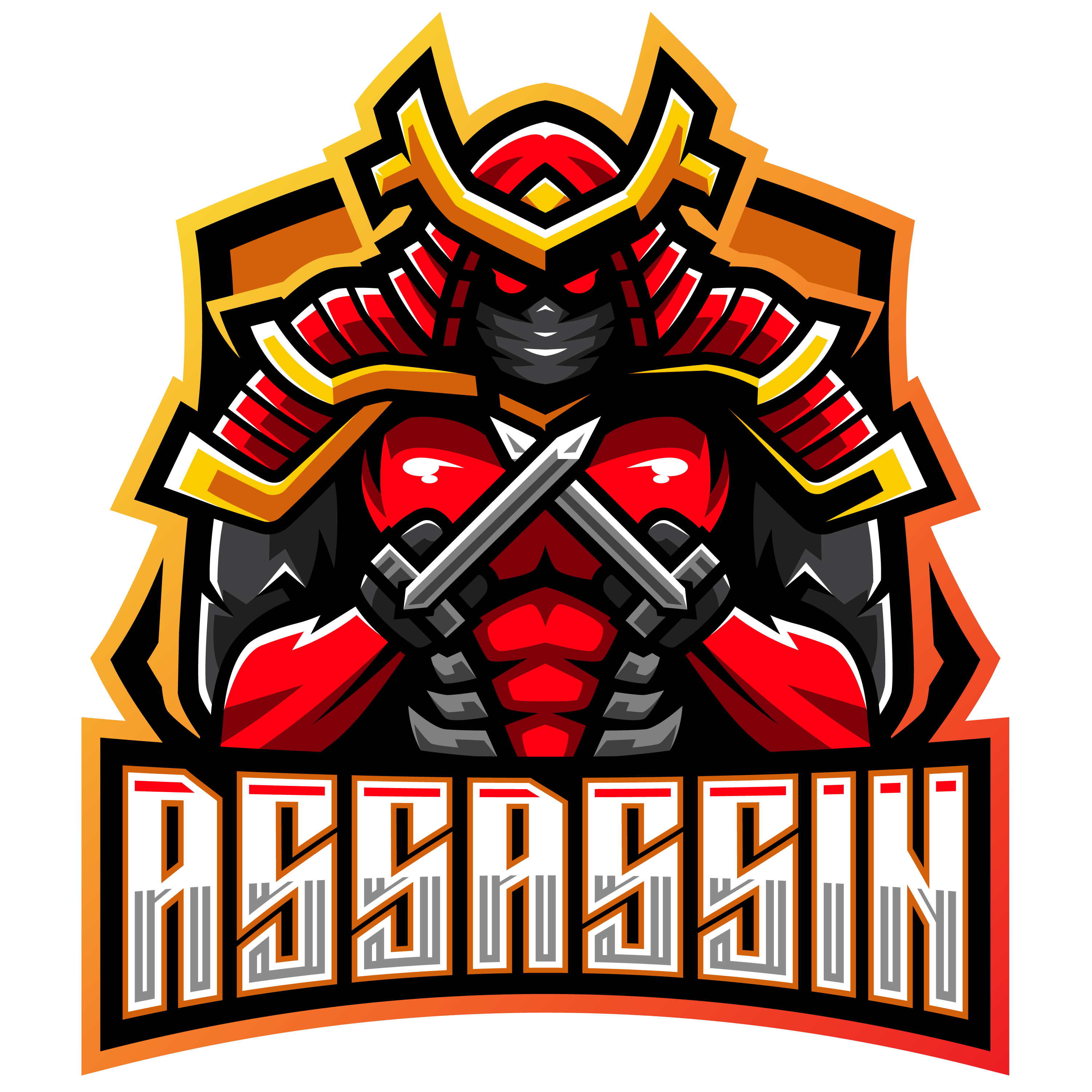 Download Free Assassin Esports Gaming Clan Mascot Logo - GraphicsFamily