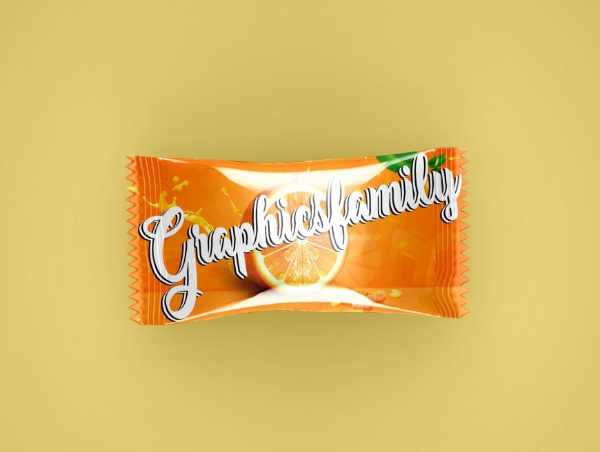 Free Candy Pack PSD Mockup by GraphicsFamily