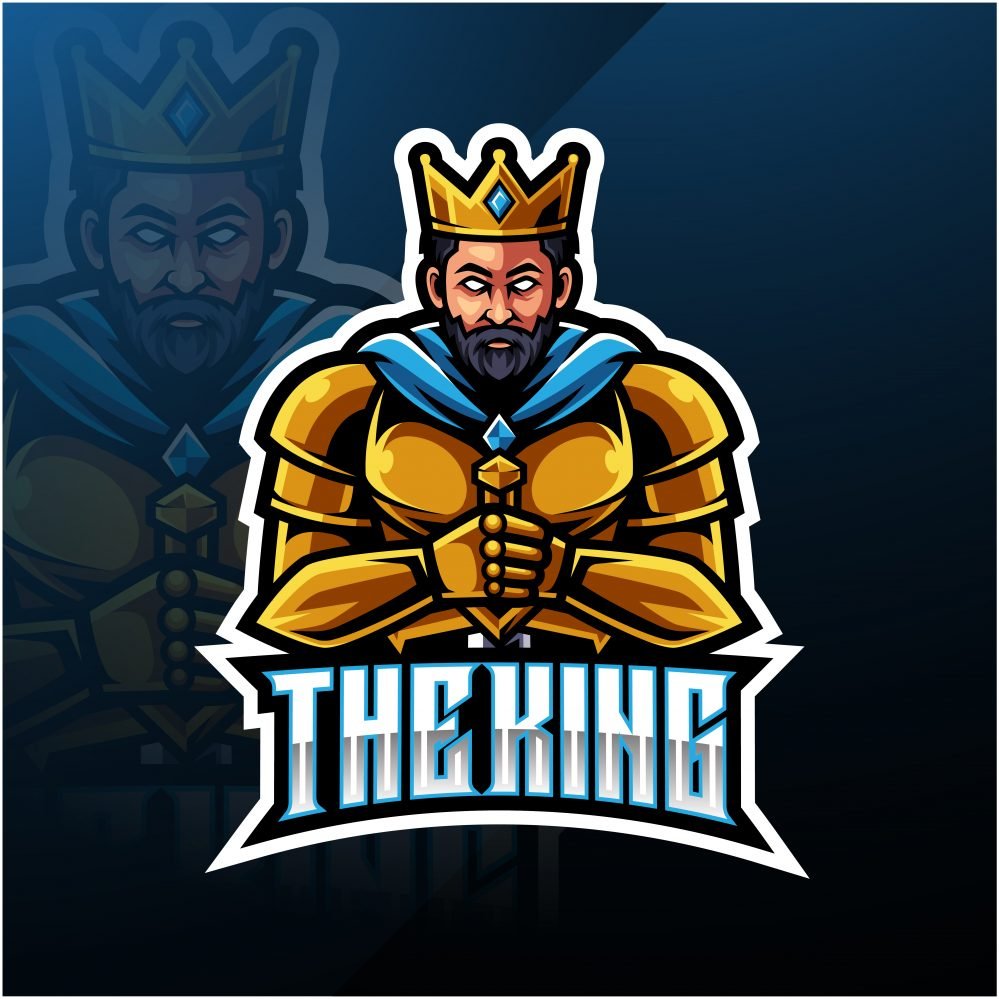 Free King Mascot Logo