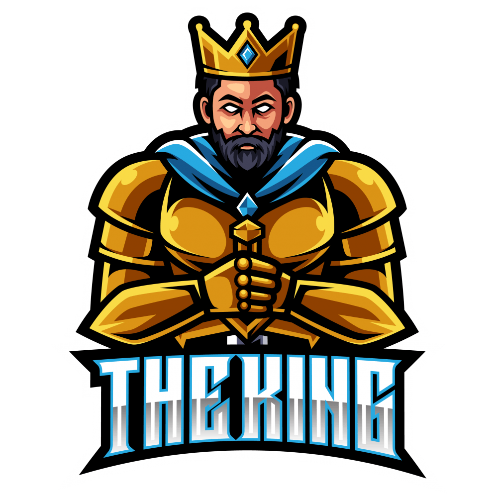 Free King Mascot Logo GraphicsFamily