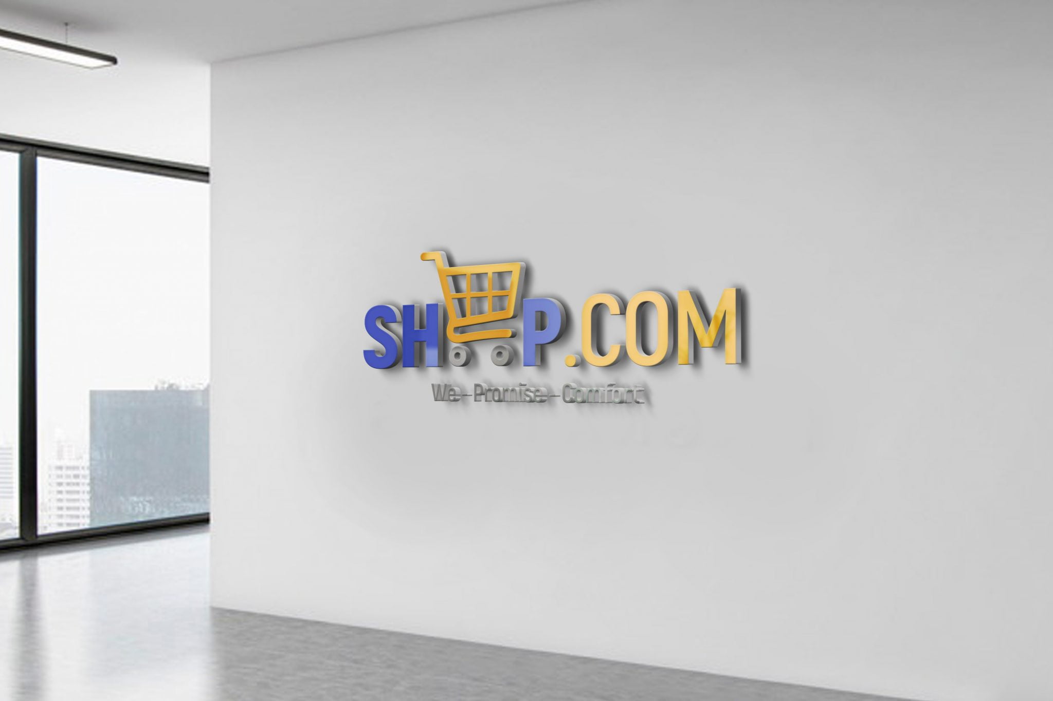 Free Logo Design Template for Online Store GraphicsFamily