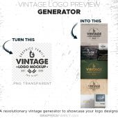 Free Vintage Logo Preview Generator