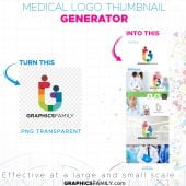 Medical Logo Thumbnail Generator