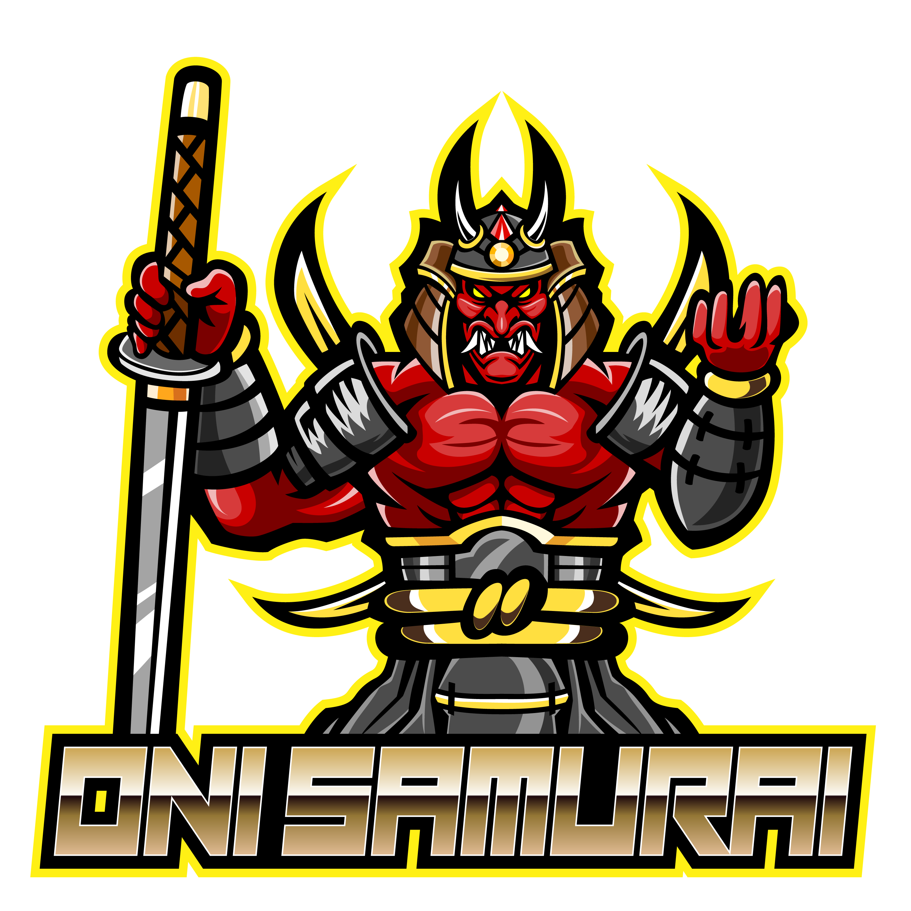 Download Free Samurai Esports Mascot Logo - GraphicsFamily