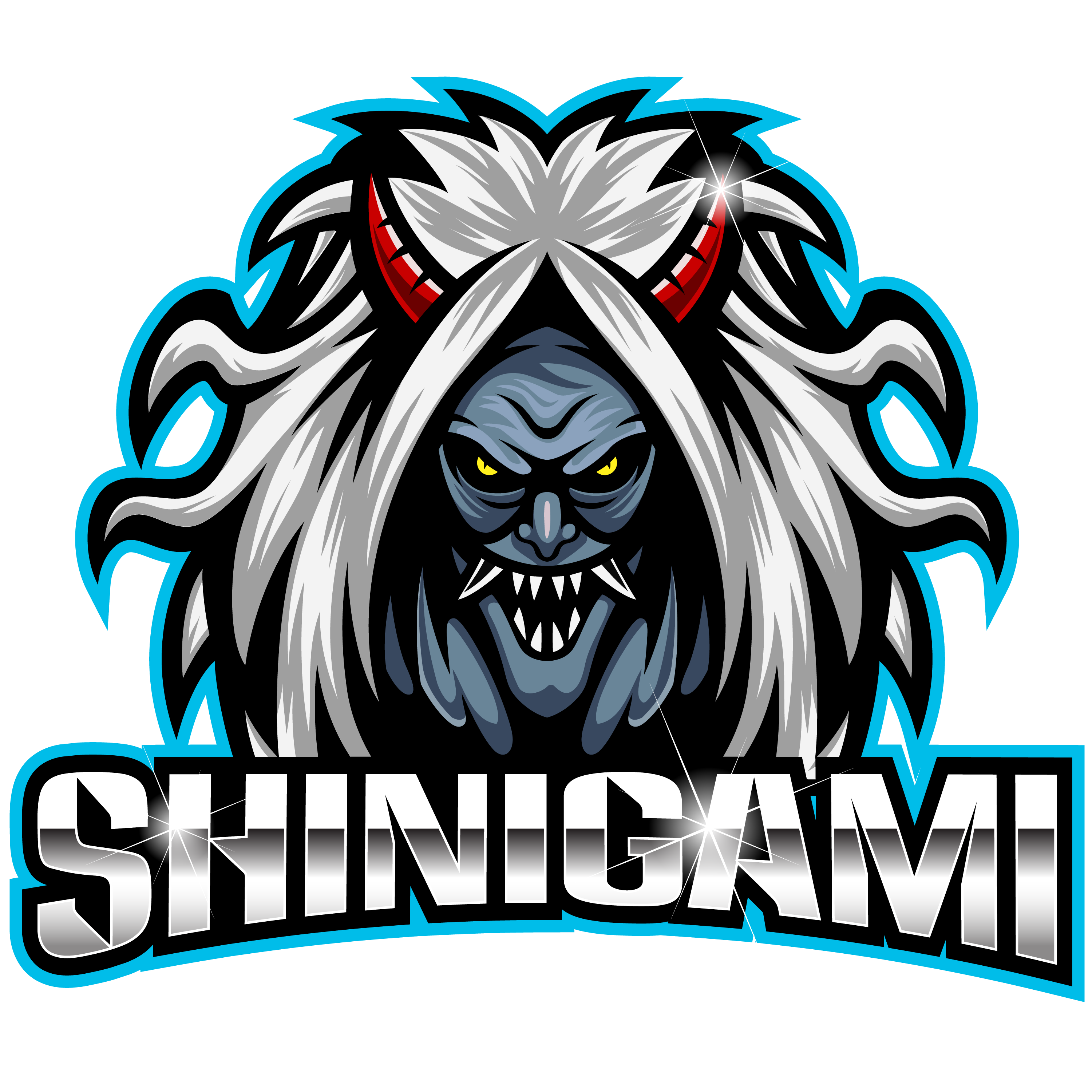 Shinigami Esports Mascot Logo - GraphicsFamily